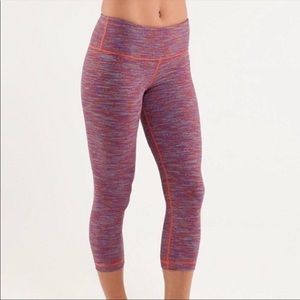 Lululemon WEE are from space crop leggings